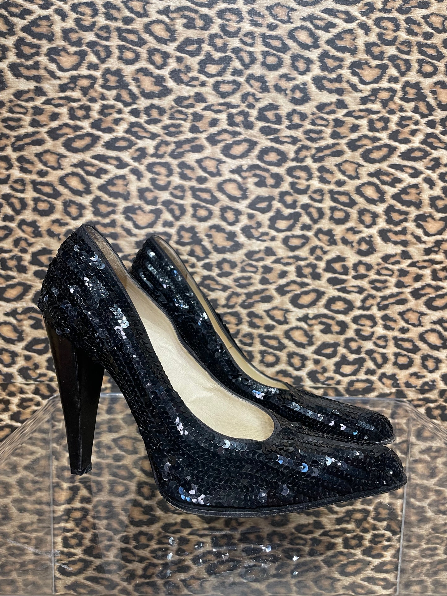 Miu Miu F/W 1997 Sequin Pumps 36.5