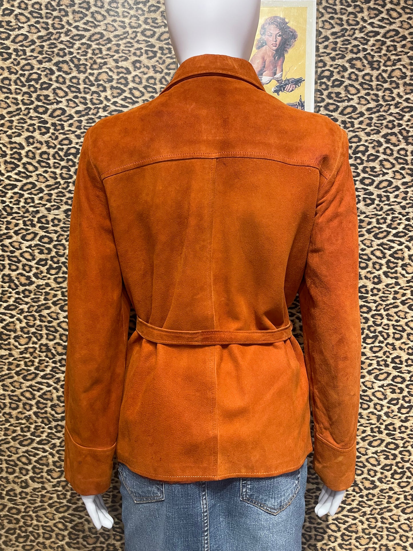 1950’s Orange Suede Jacket