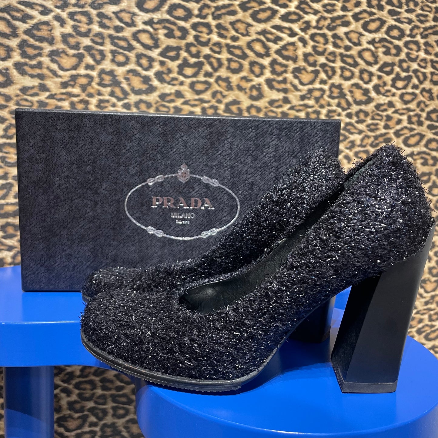 Prada F/W1998 Sparkle Pumps 35.5