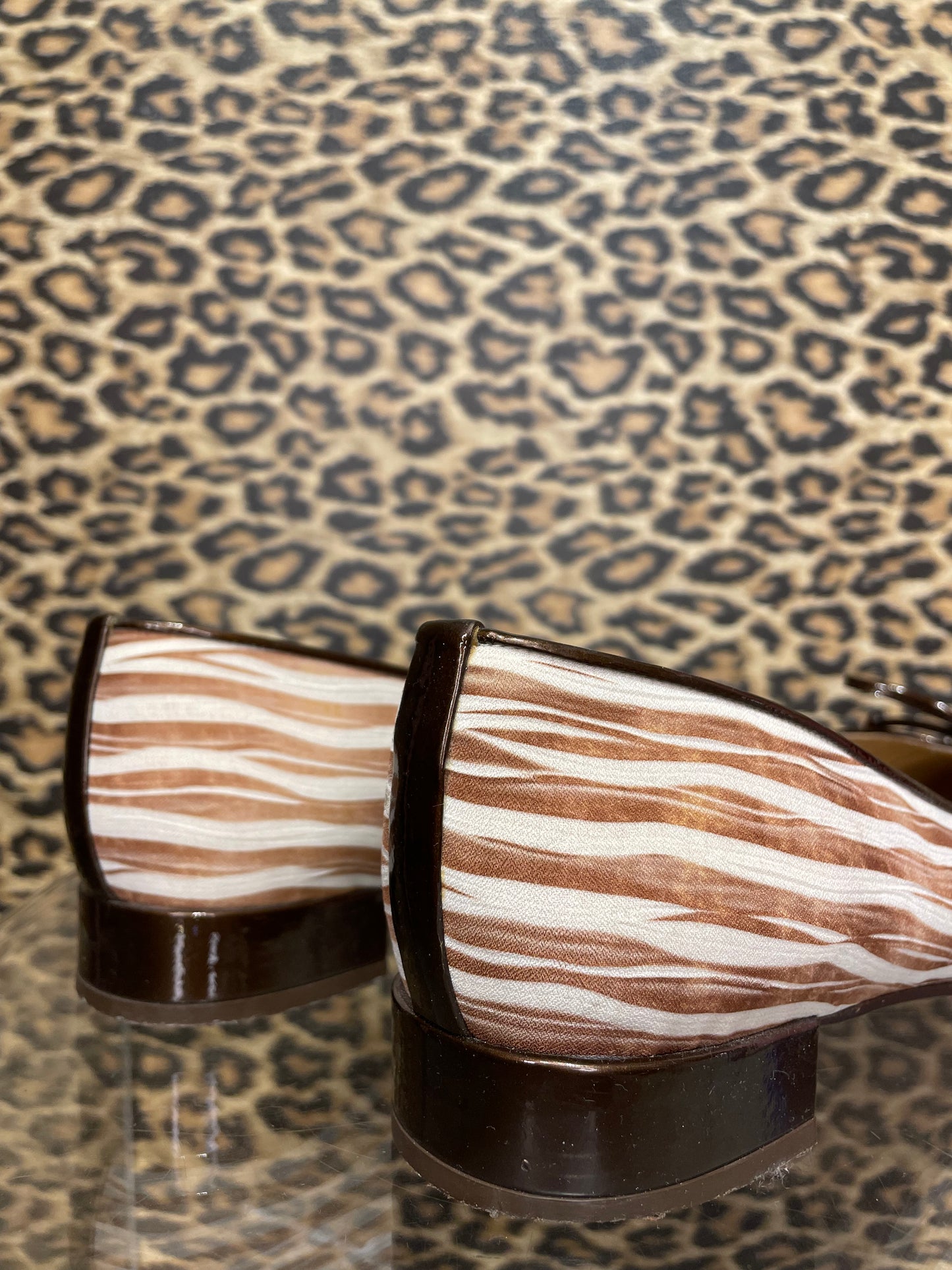 Stuart Weitzman Zebra Flats 10.5