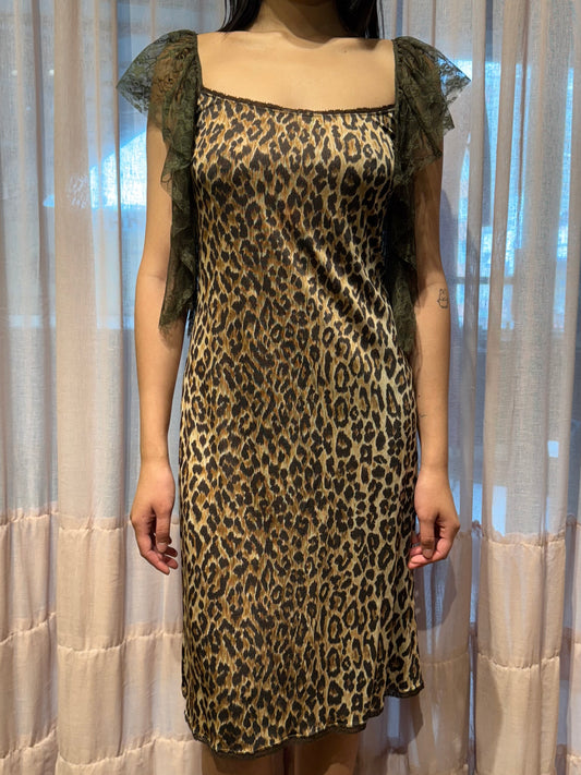 D&G Leopard and Lace Dress