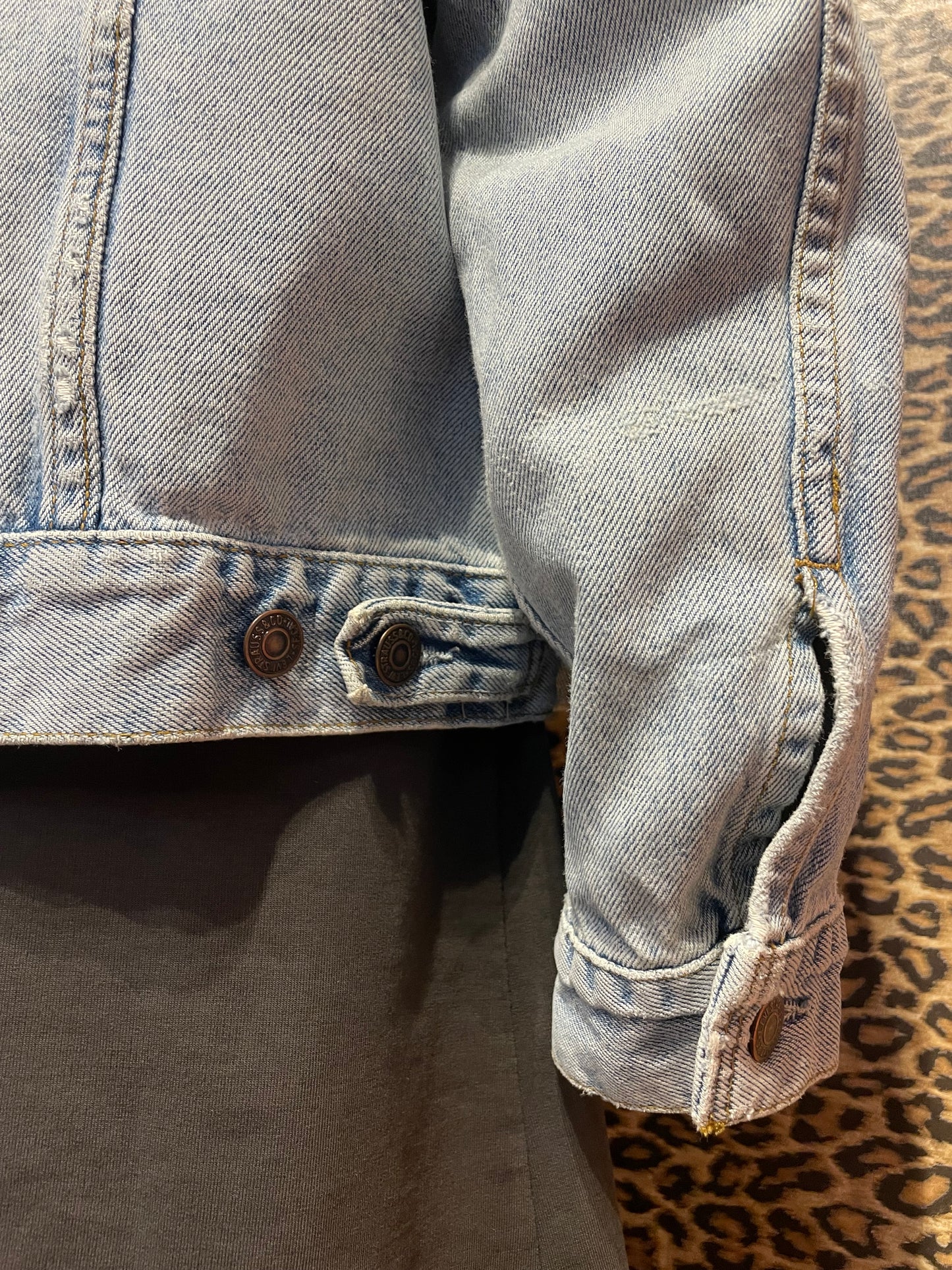 Levi’s Distressed Trucker Jacket