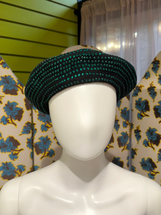 Dolce & Gabbana F/W 2000 Swarovski Beret