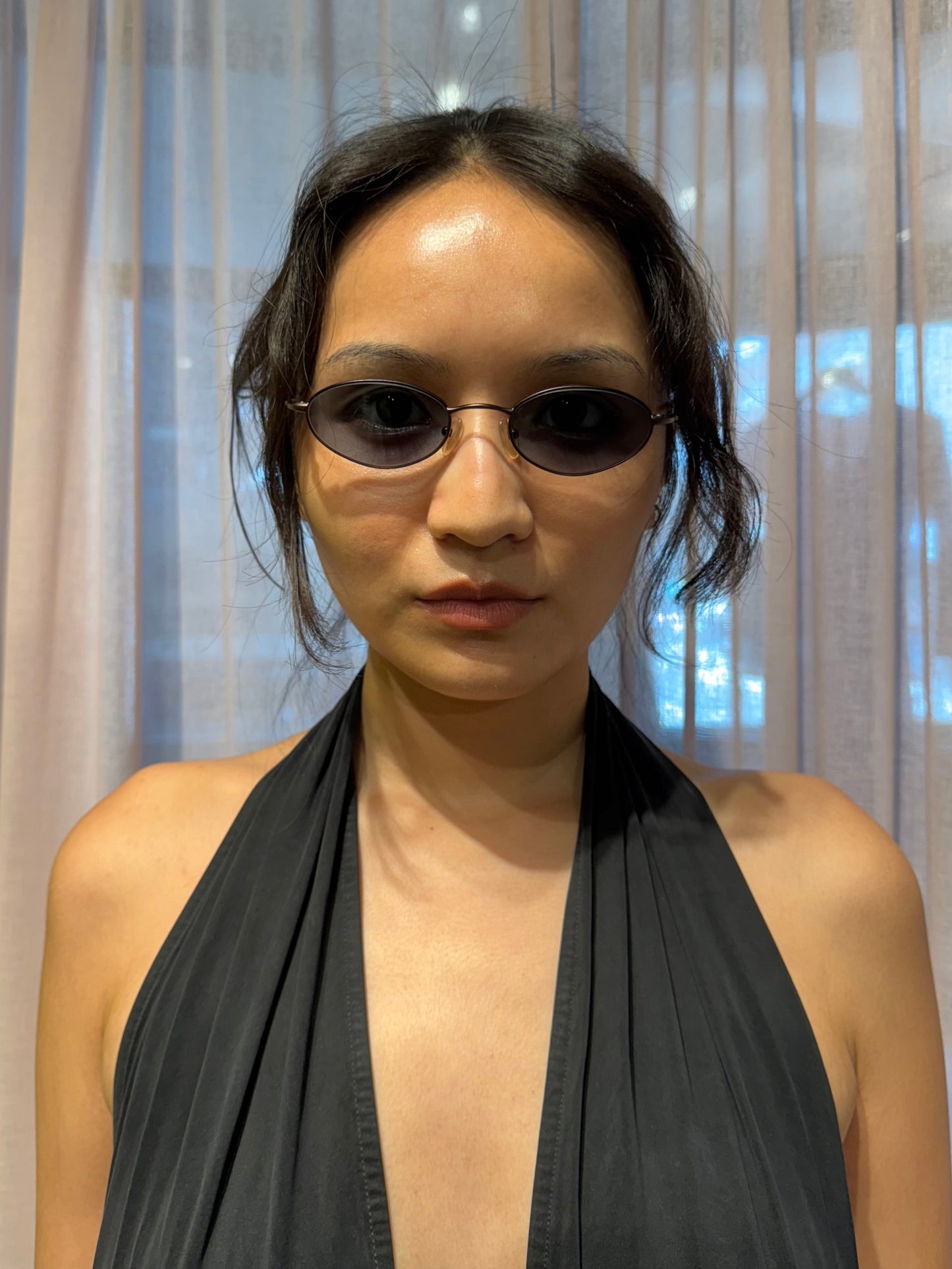 Gucci Skinny Wire Frame Sunglasses