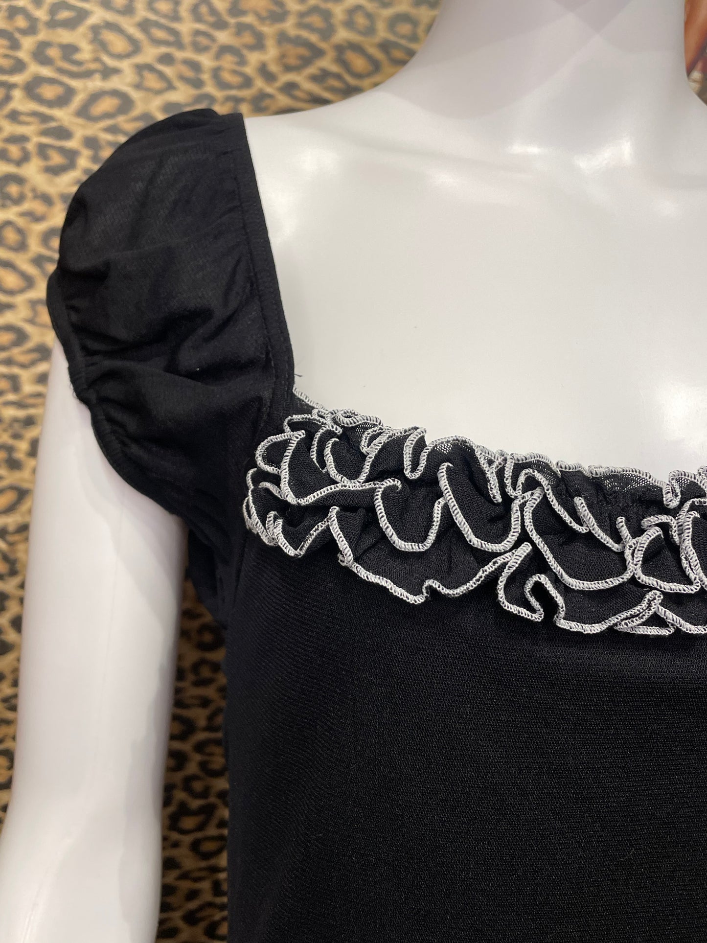 French Brand Mesh Dress