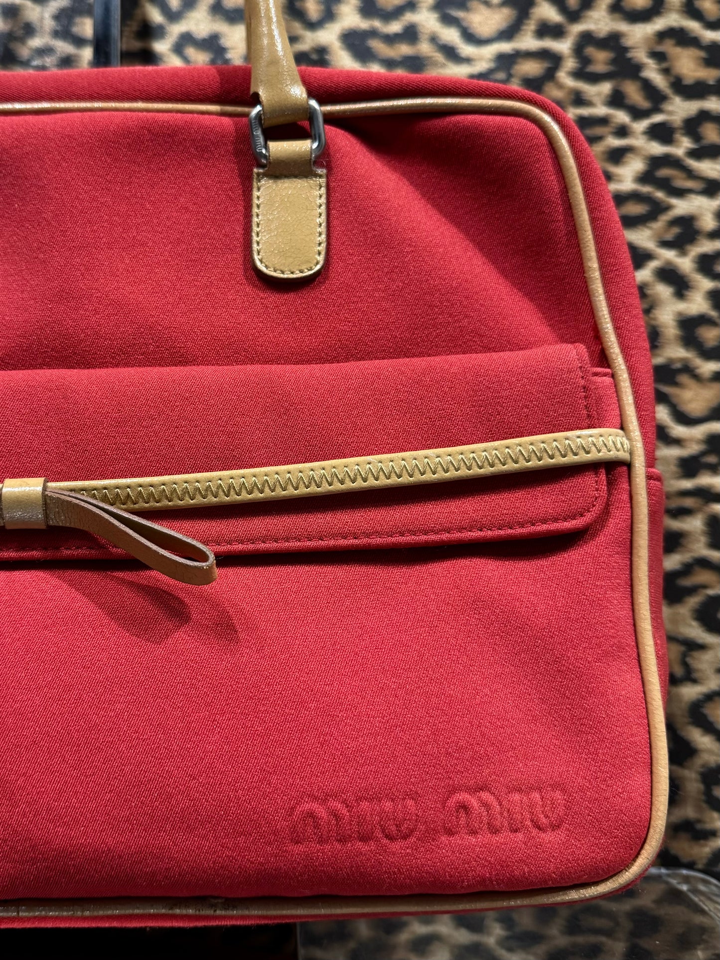 Miu Miu F/W2000 Red Bag