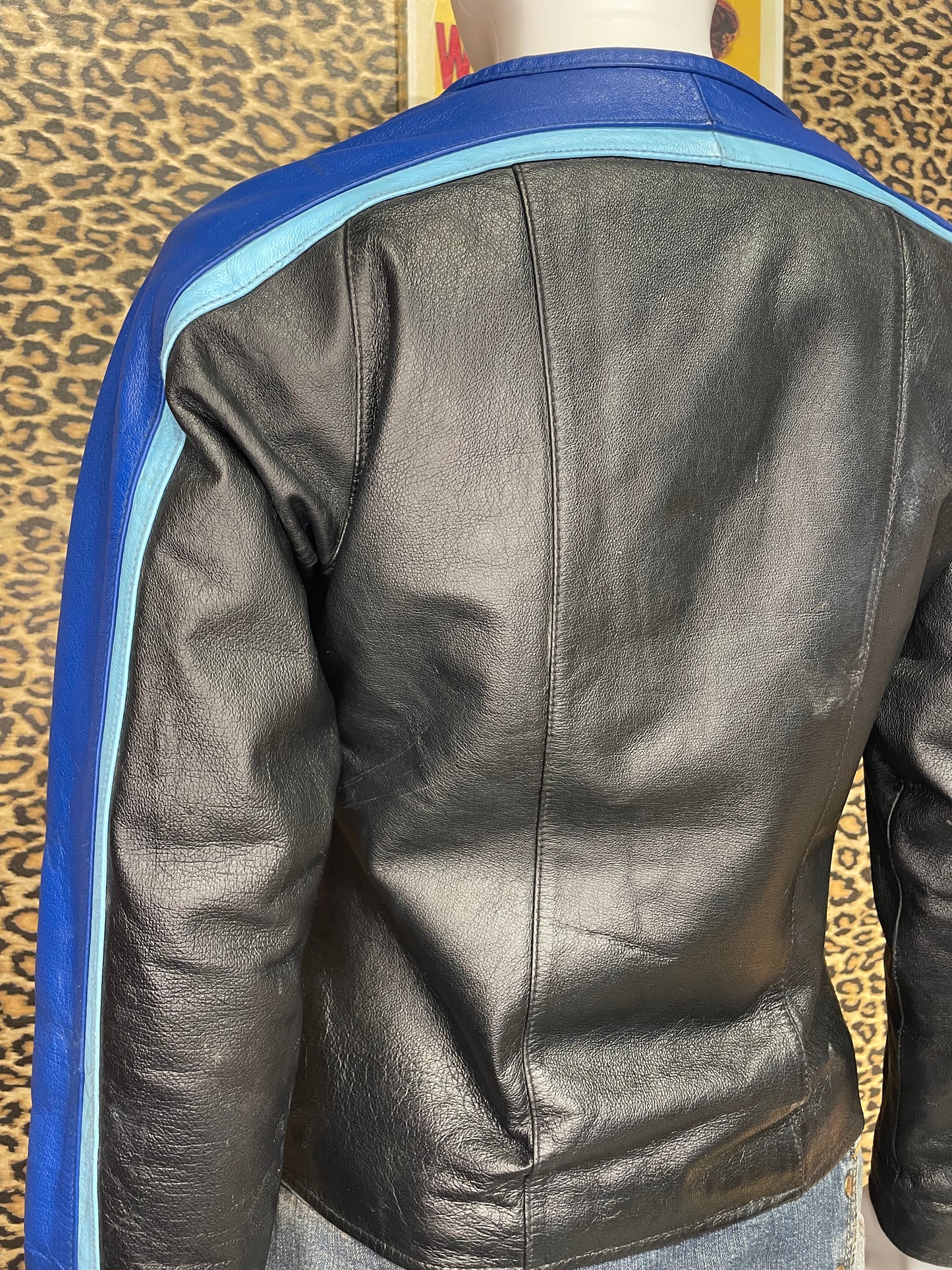 1990’s Italian Leather Racing Jacket