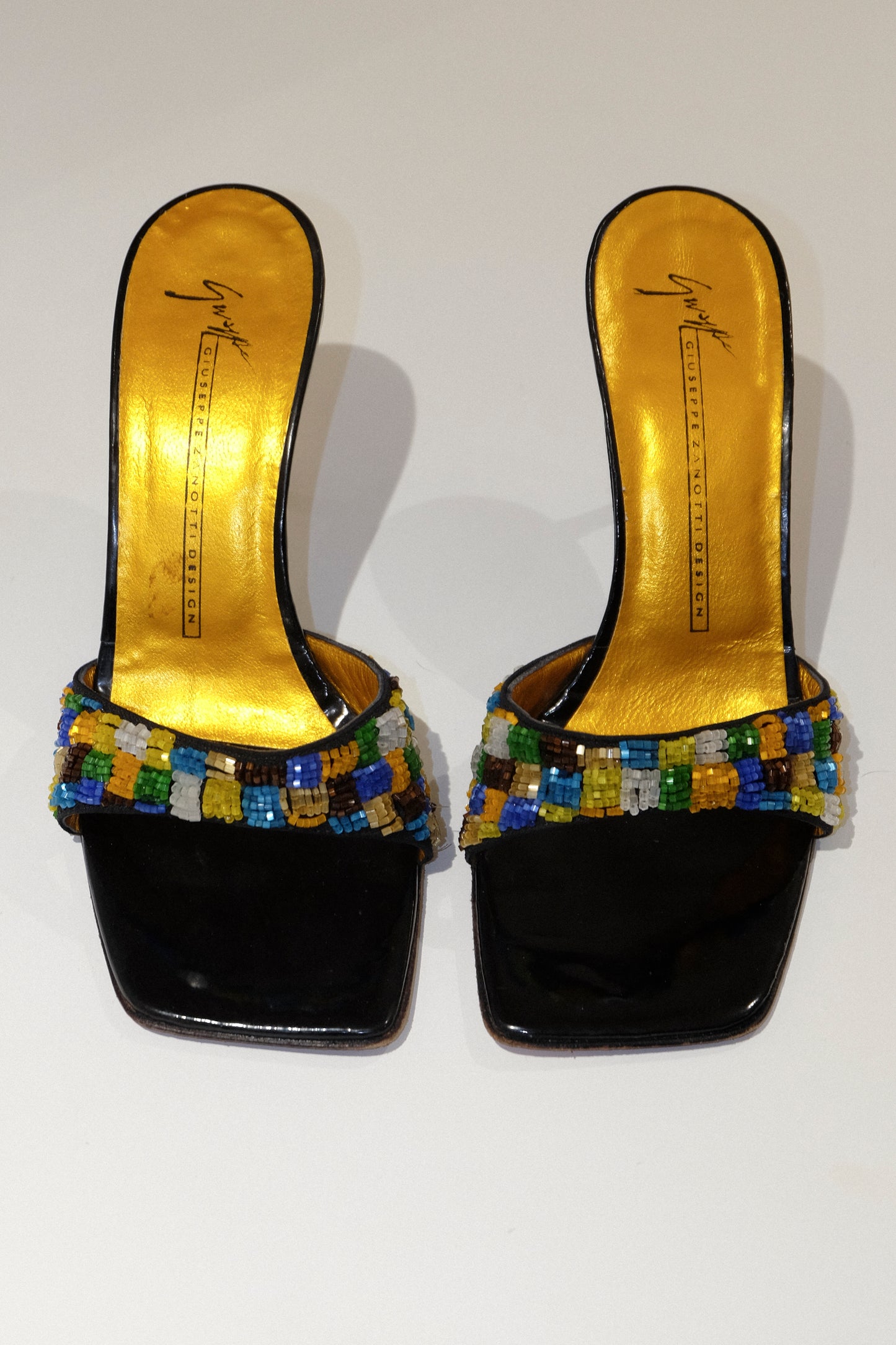 Guiseppe Zanotti Beaded Sandals