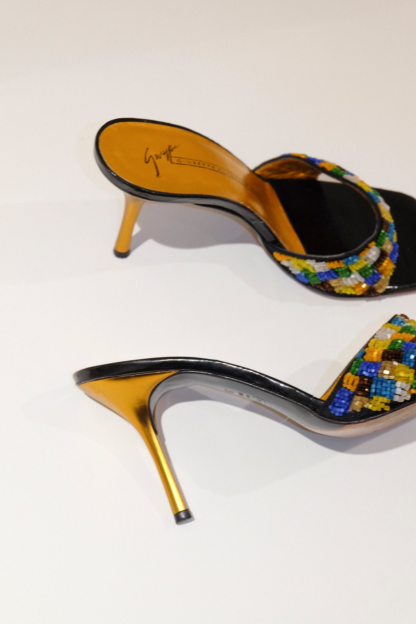 Guiseppe Zanotti Beaded Sandals