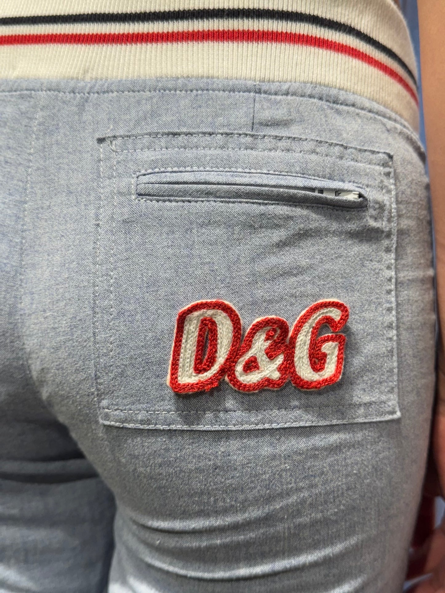 D&G Blue Capris