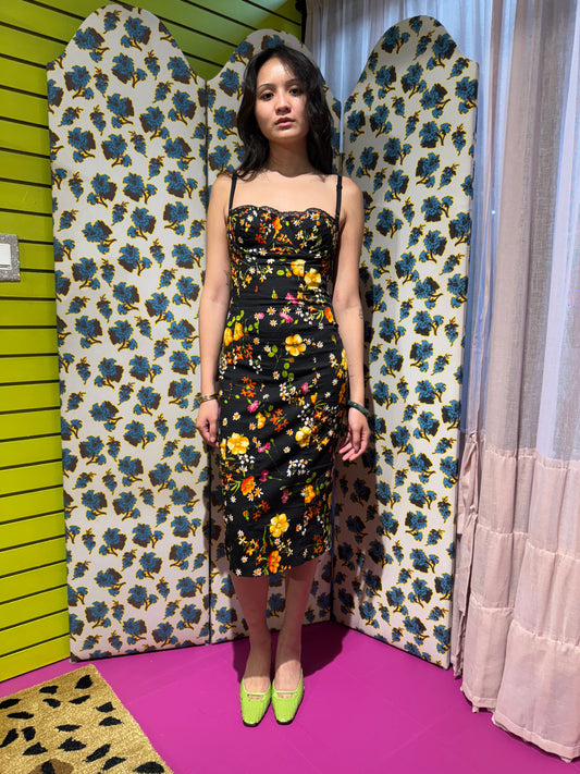D&G Floral Corset Dress