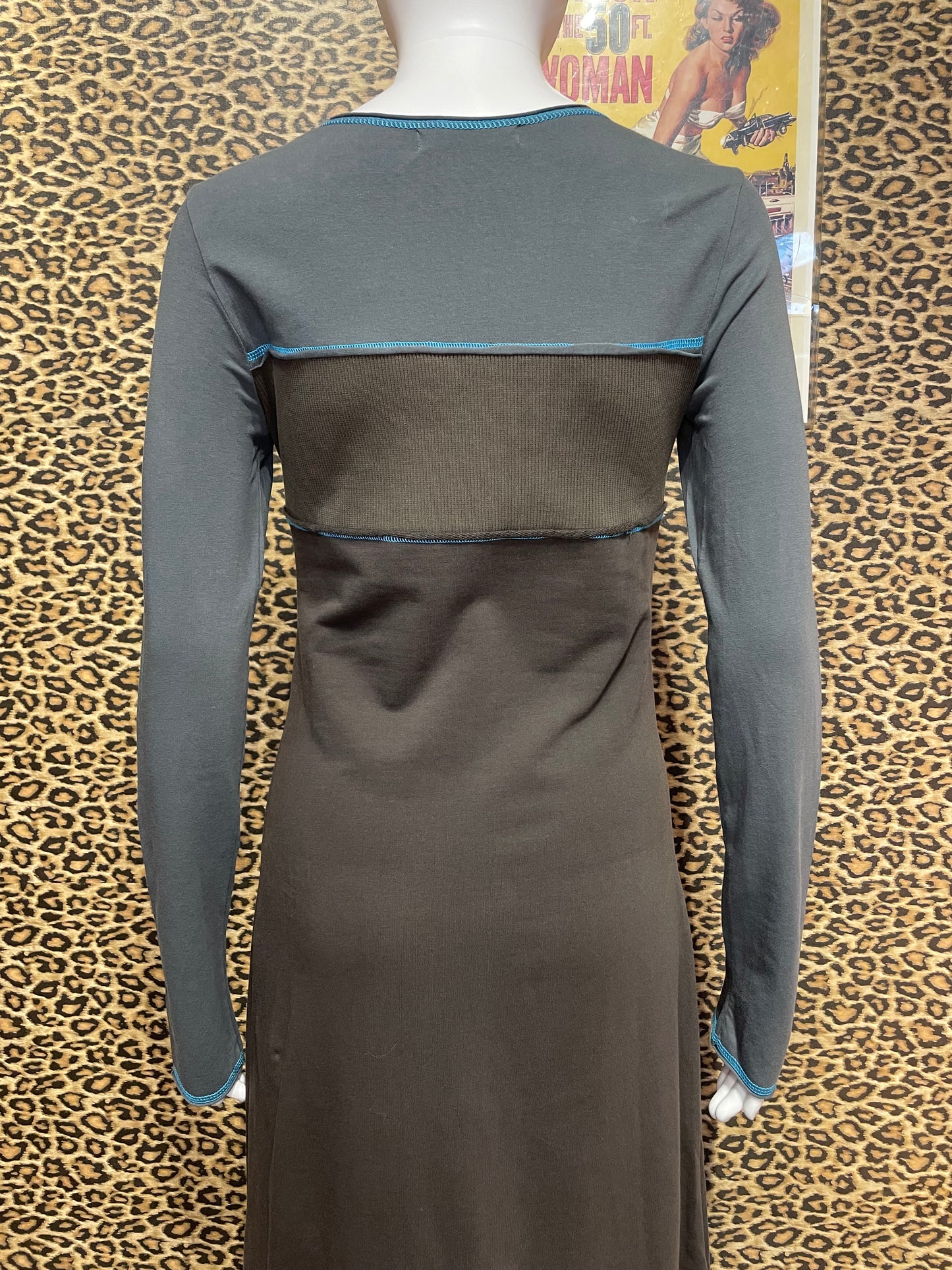 Cop. Copine Blue Maxi Dress