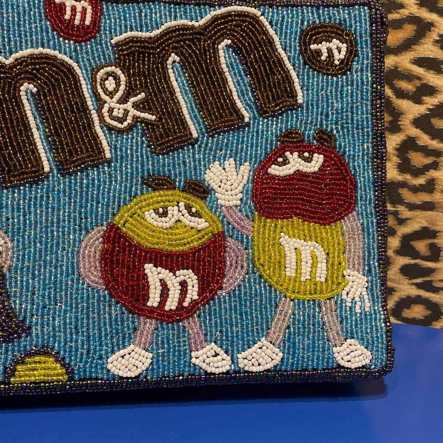 M&M Hand Beaded Bag 1990s