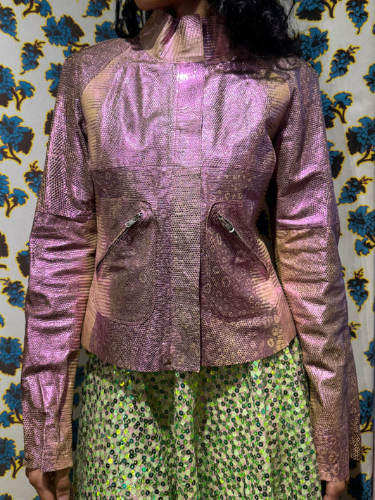 Tuleh S/S 2005 Metallic Lizard Jacket