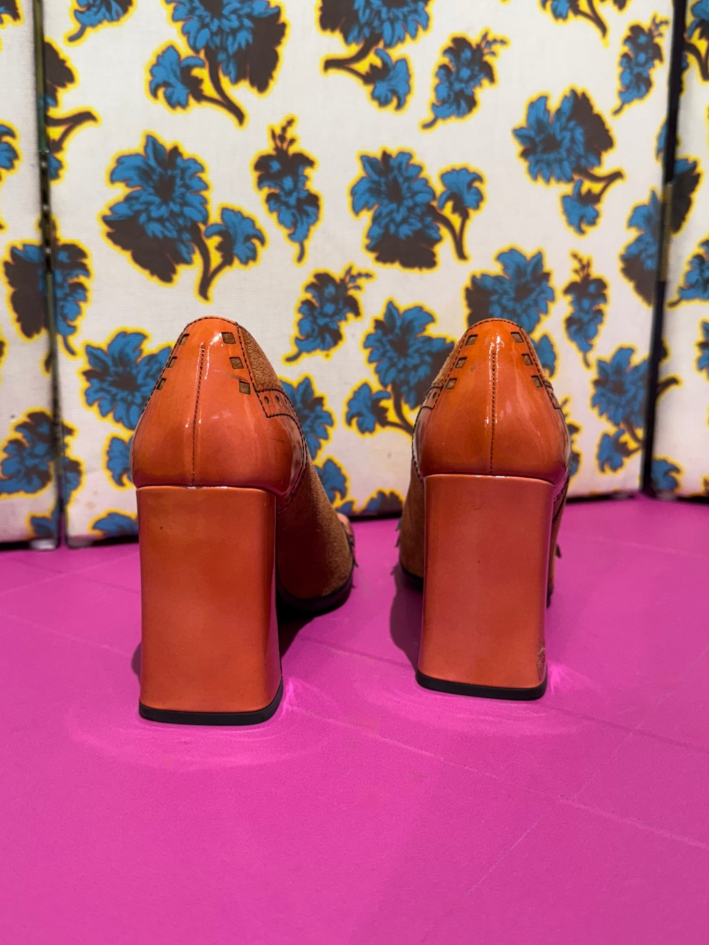 Prada F/W 1999 Leaf Pumps