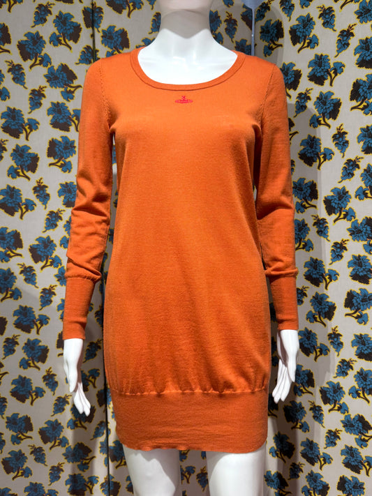 Vivienne Westwood Orange Knit Dress