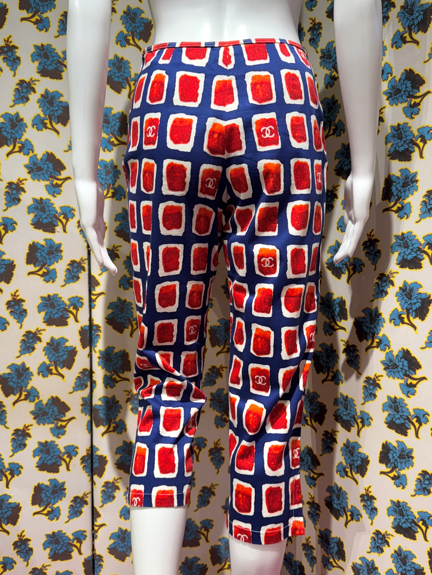 Chanel S/S 2001 Watercolor Capris