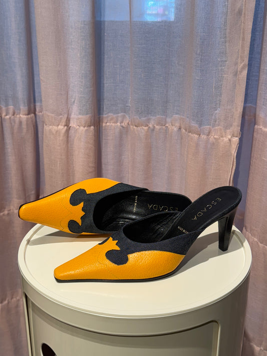 Escada Western Mules 37.5