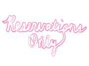 Reservations Only Vintage