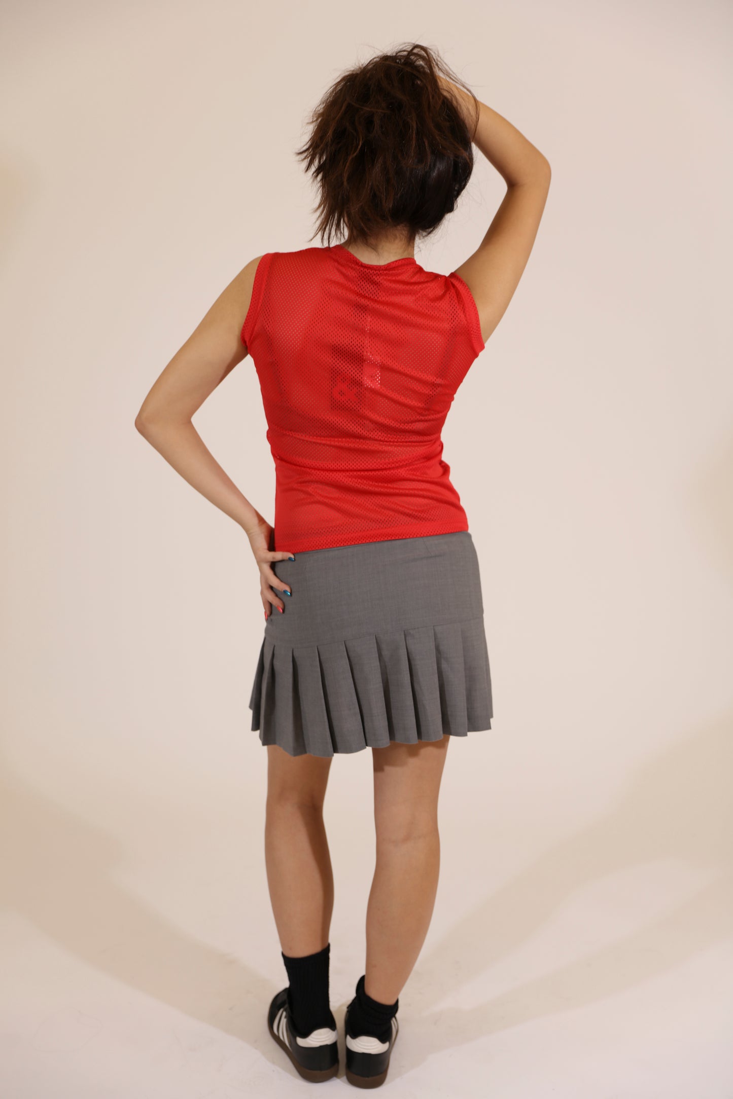 Dolce & Gabbana Red Net Tank