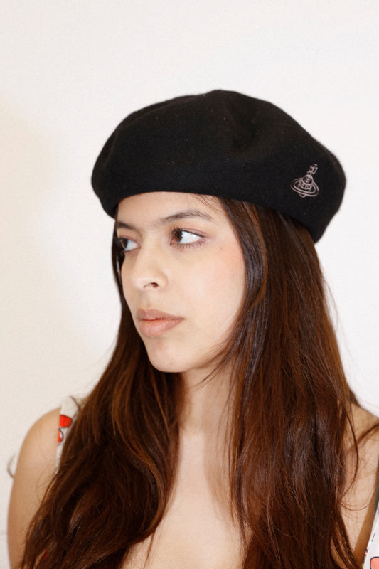 Vivienne Westwood Black Beret
