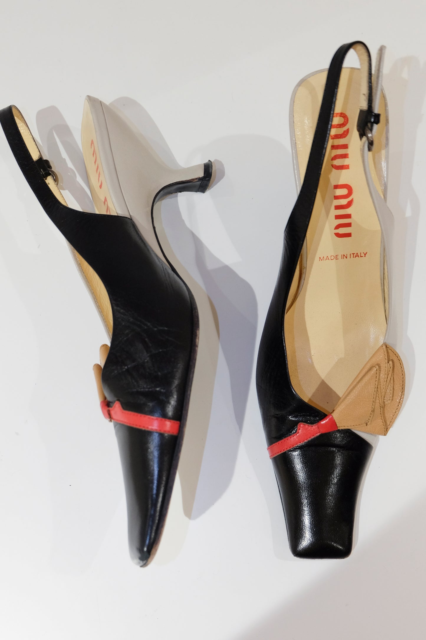 Miu Miu Tulip Slingbacks