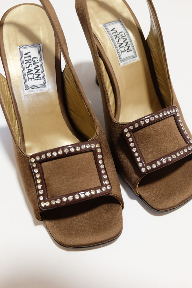 Gianni Versace Slingback Pumps