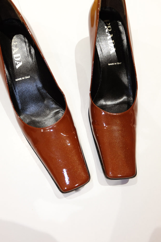 Prada Patent Leather Pumps