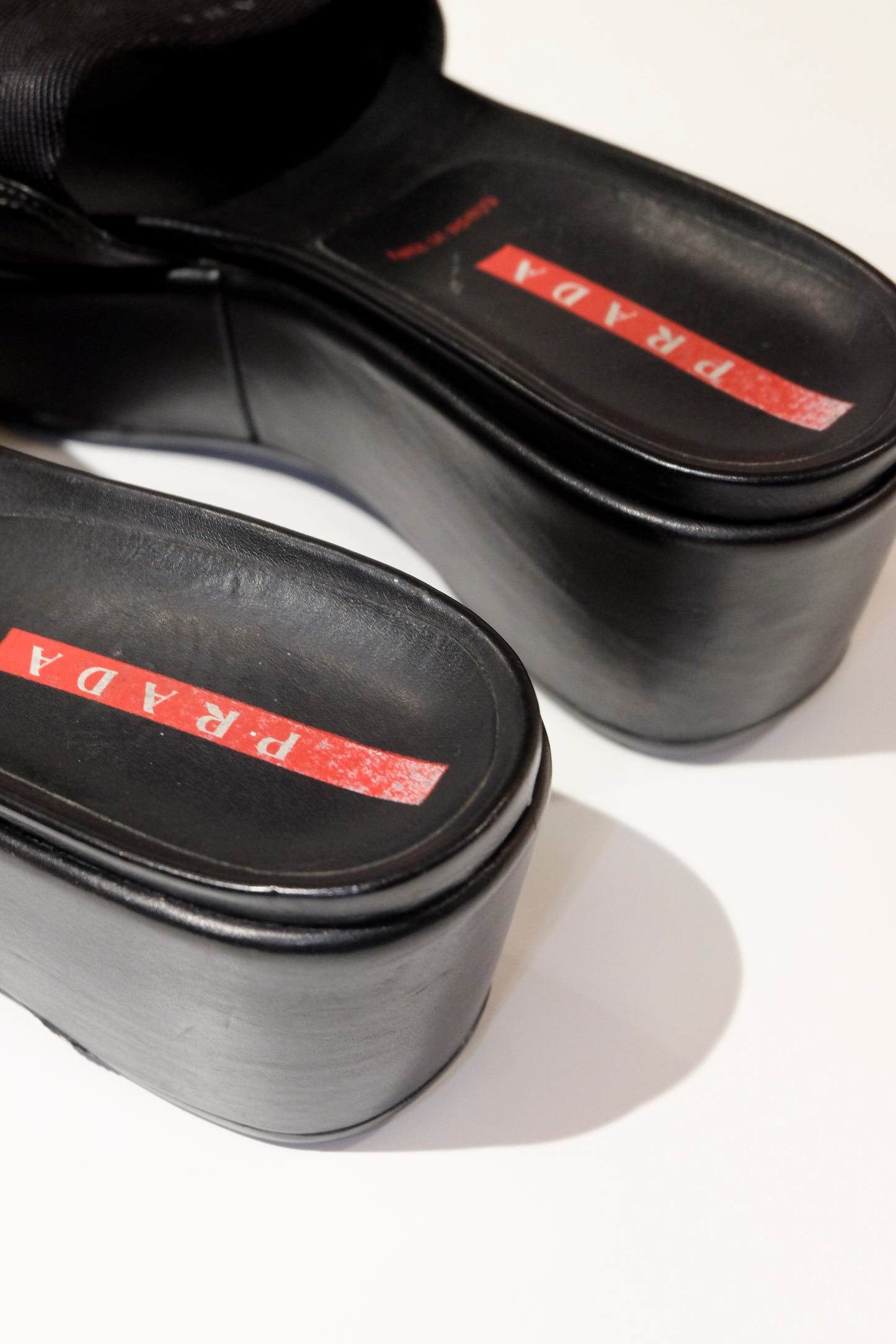 Prada Sport Platform Sandals