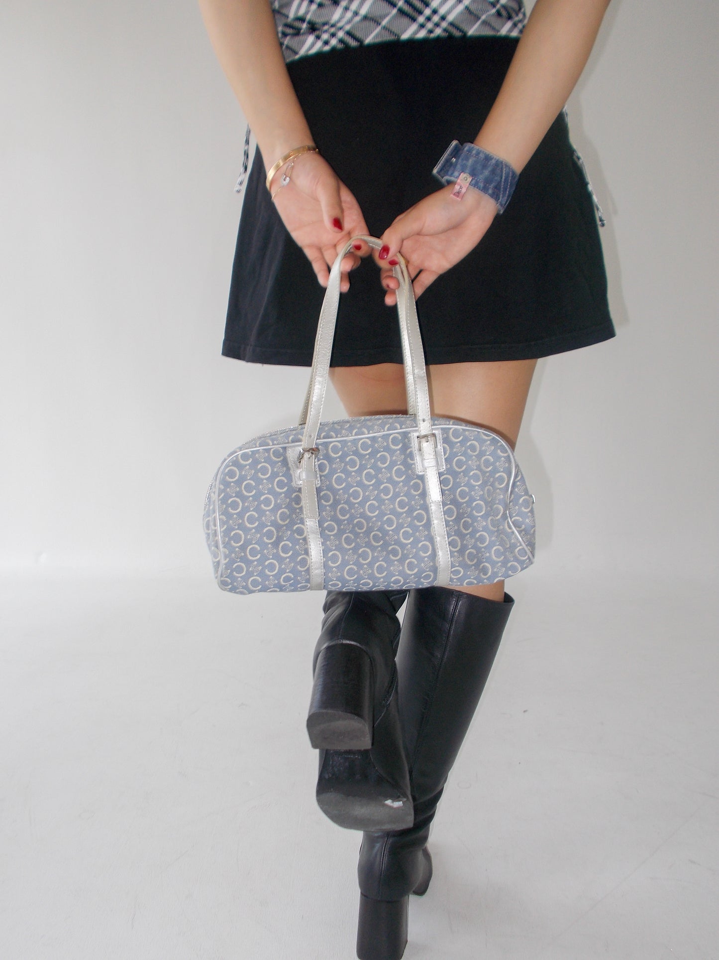 Celine Monogram Shoulder Bag