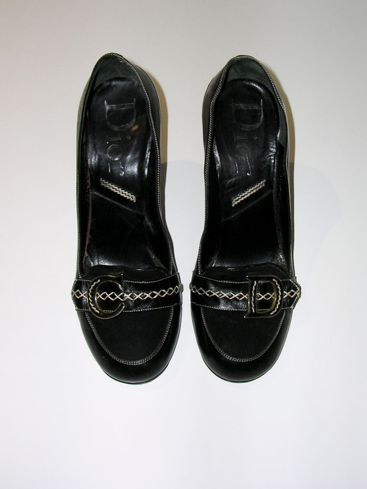 Dior CD Leather Pumps
