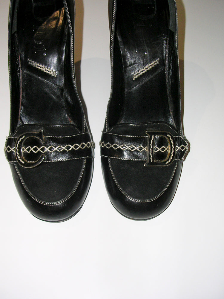 Dior CD Leather Pumps
