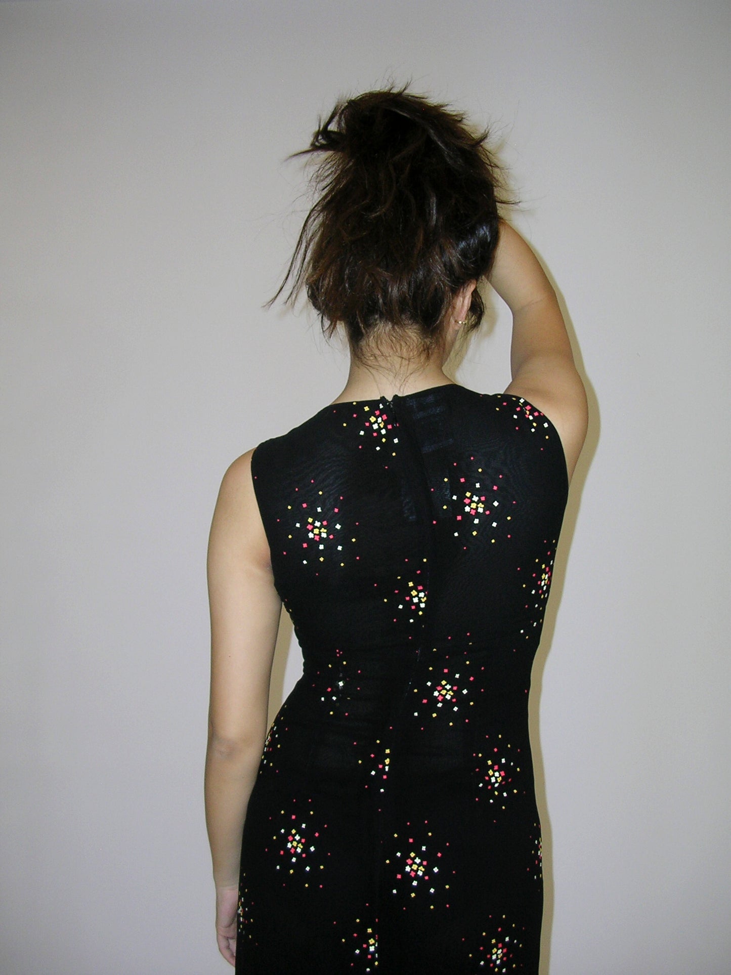 Moschino Cheap and Chic Sheer Evening Gown