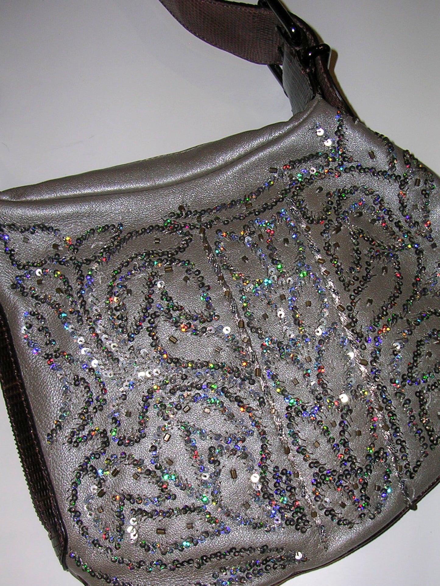 Fendi Oyster Beaded Bag