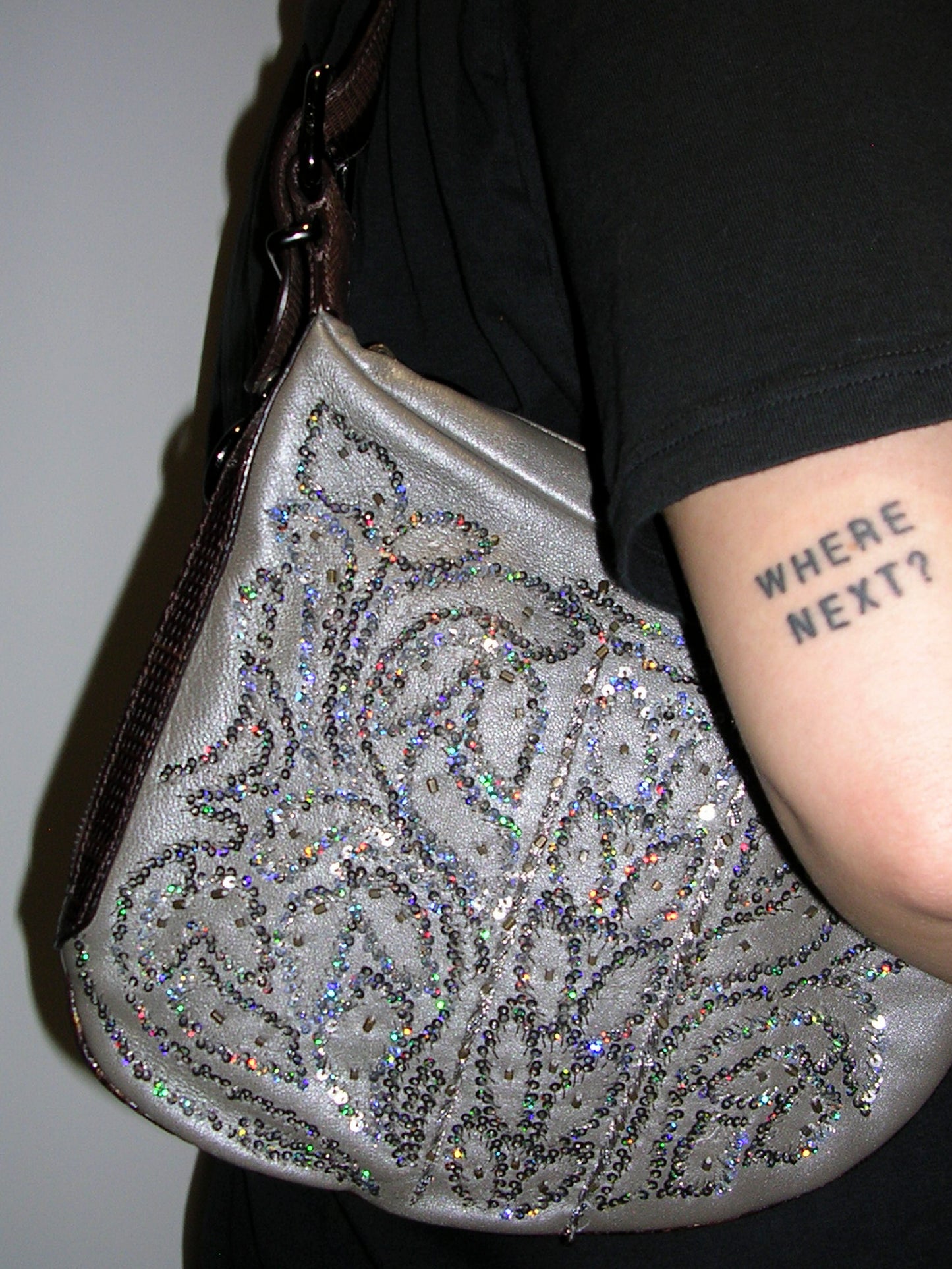 Fendi Oyster Beaded Bag