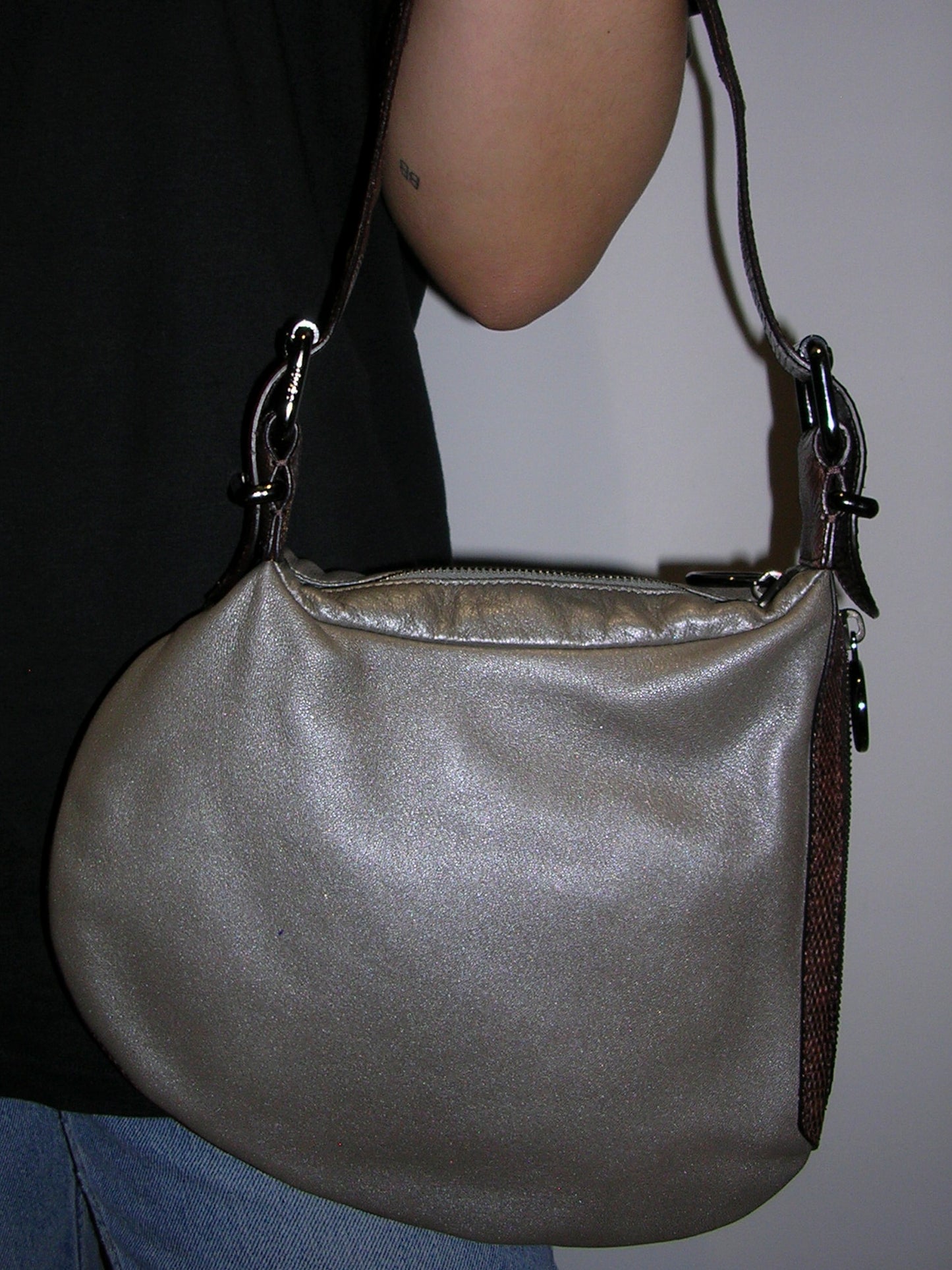 Fendi Oyster Beaded Bag