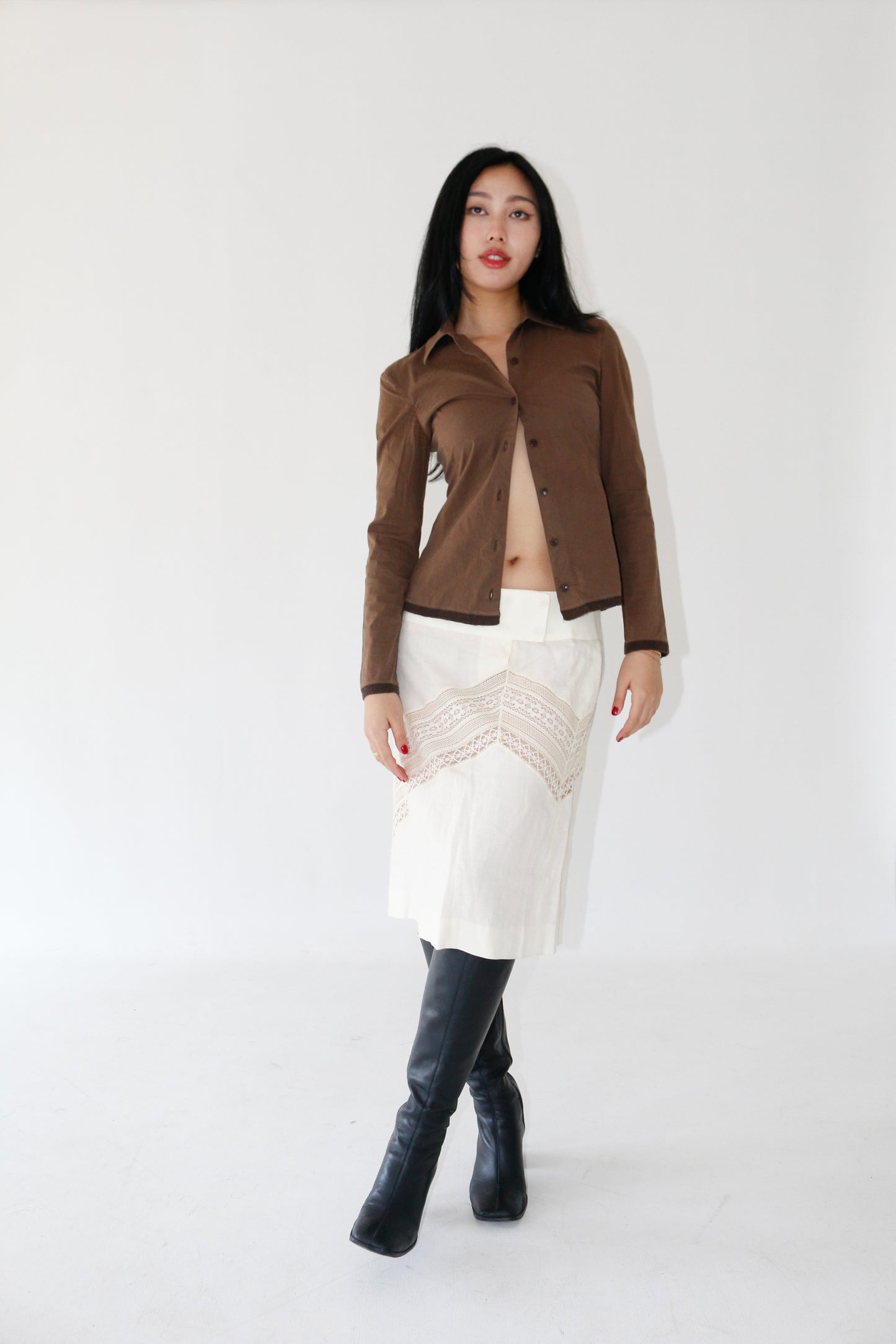 Miu Miu Brown Shirt