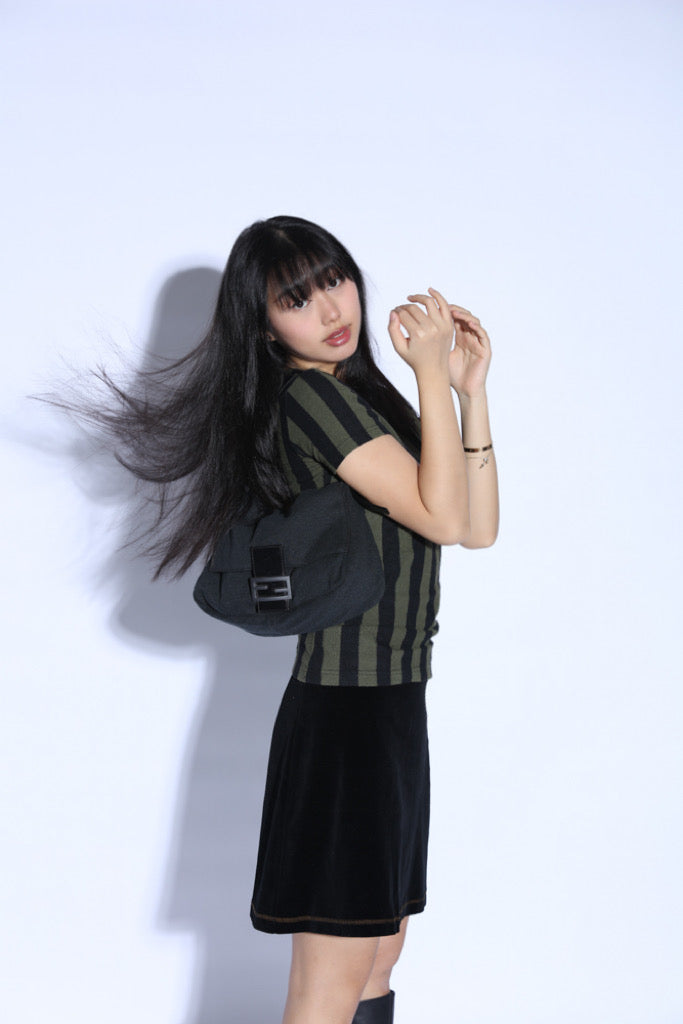 Fendi Velvet Skirt
