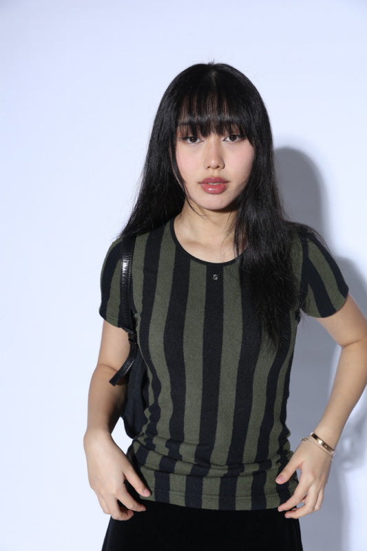Fendi Striped T-Shirt