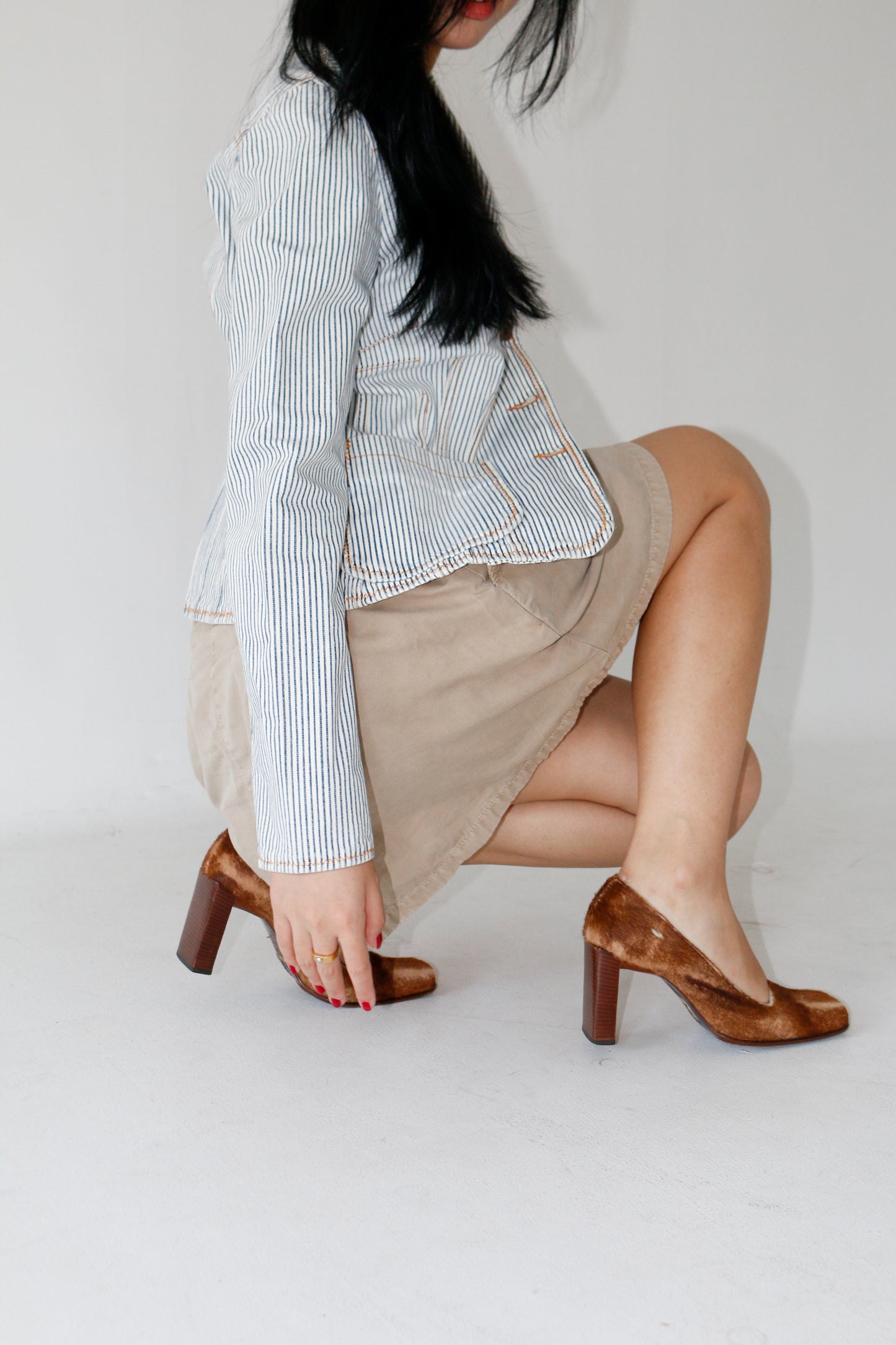 Fendi Mohair Heels