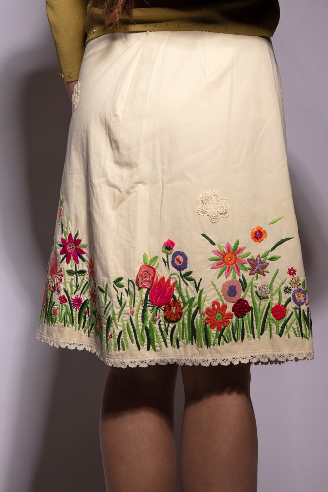Moschino Cheap & Chic Garden Skirt