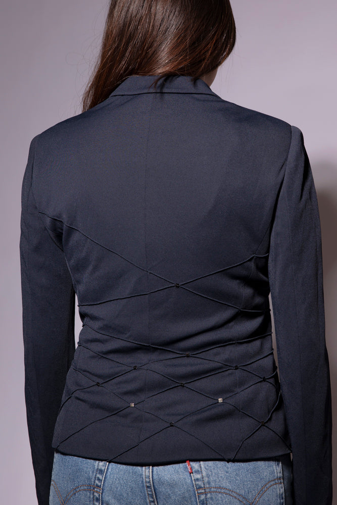 Moschino Cheap & Chic Navy Blazer