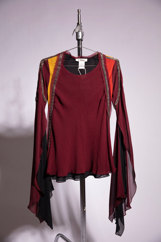 Chloé 2002 Beaded Tunic