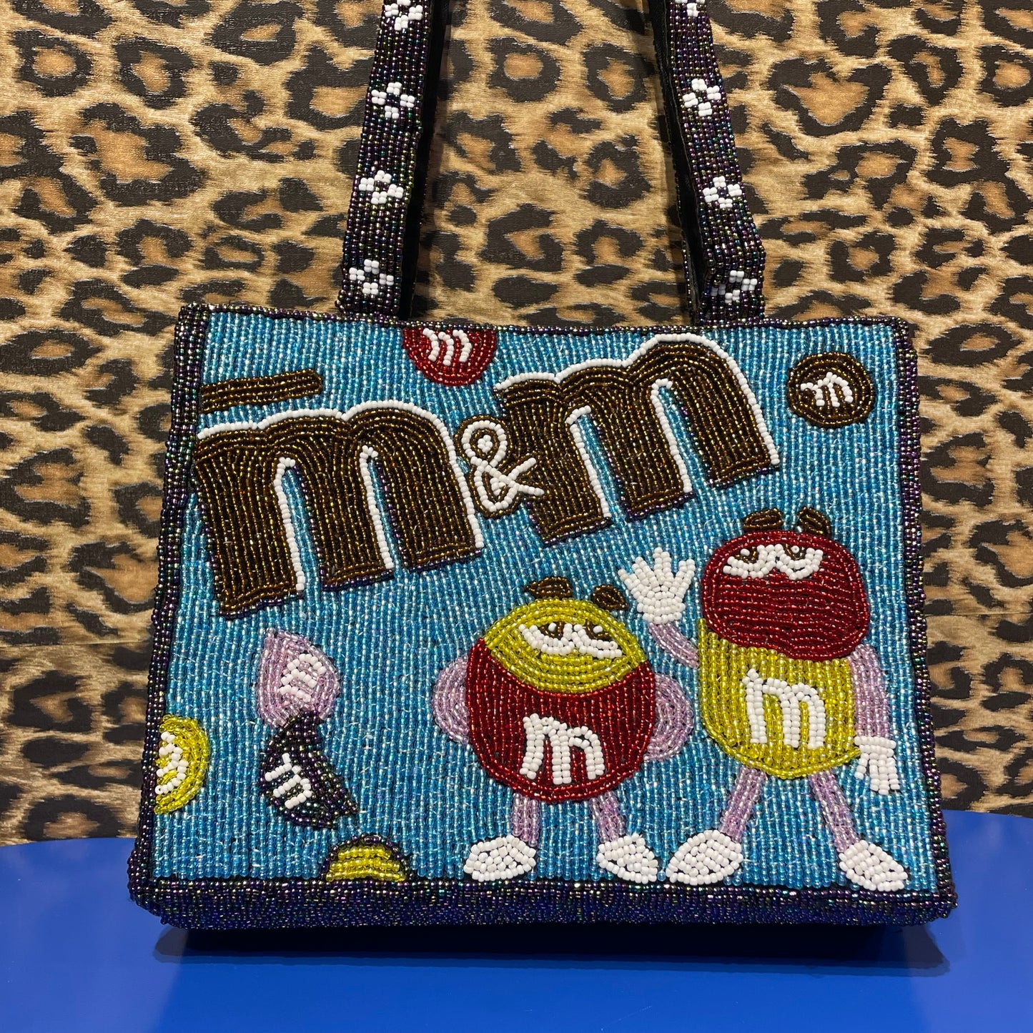 M&M Hand Beaded Bag 1990s