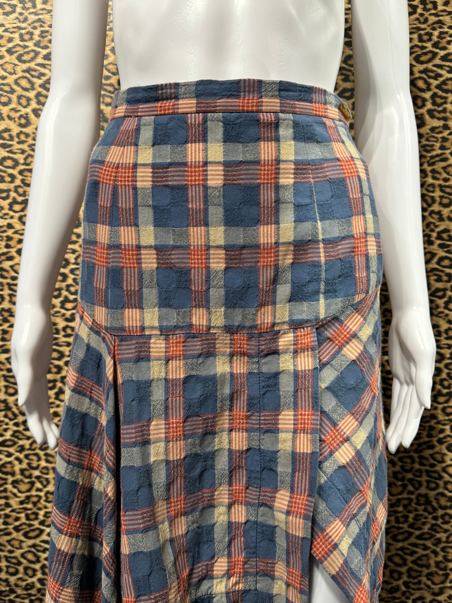 Vivienne Westwood Plaid Skirt