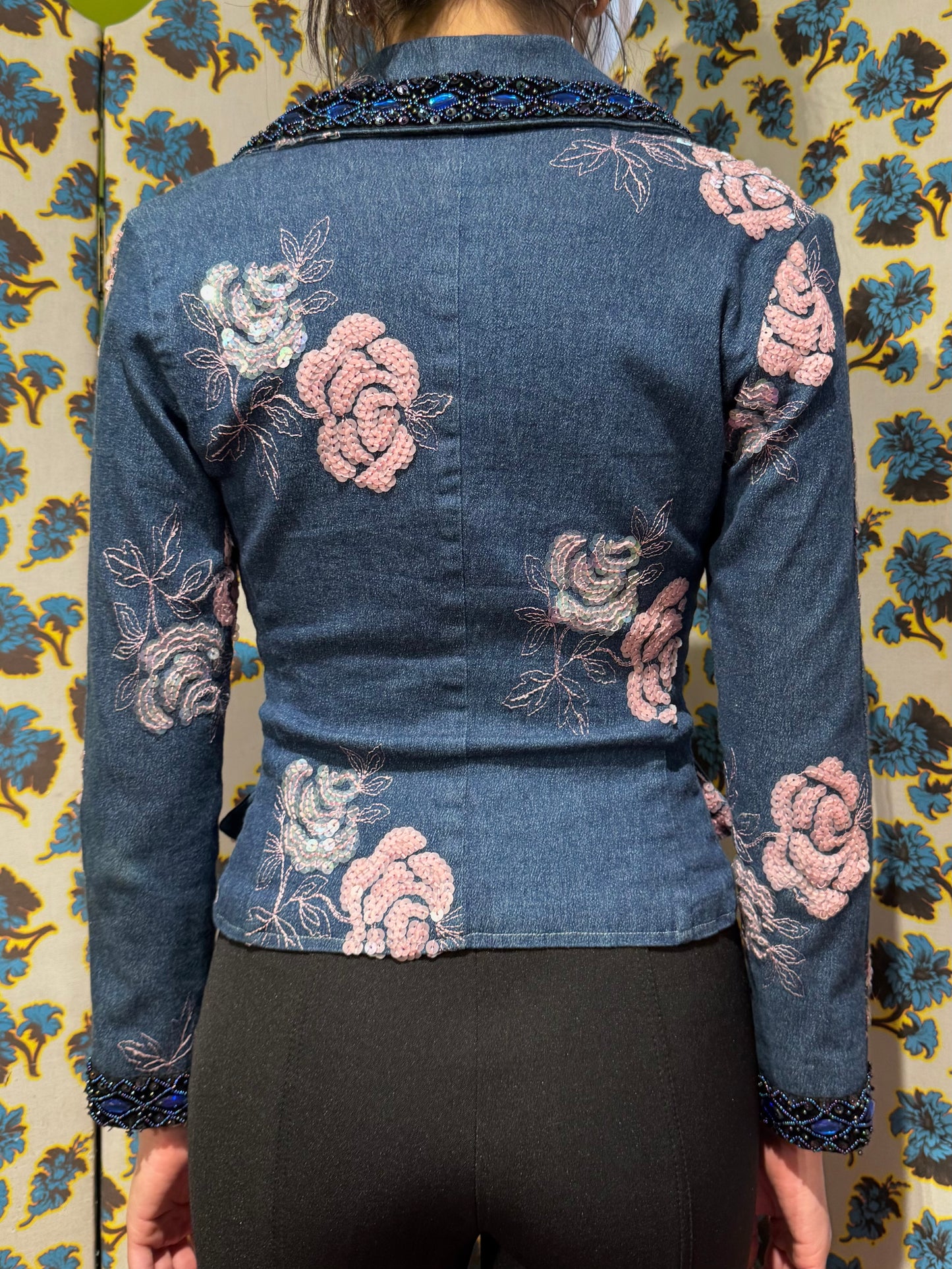 Voyage Denim Embroidered Jacket
