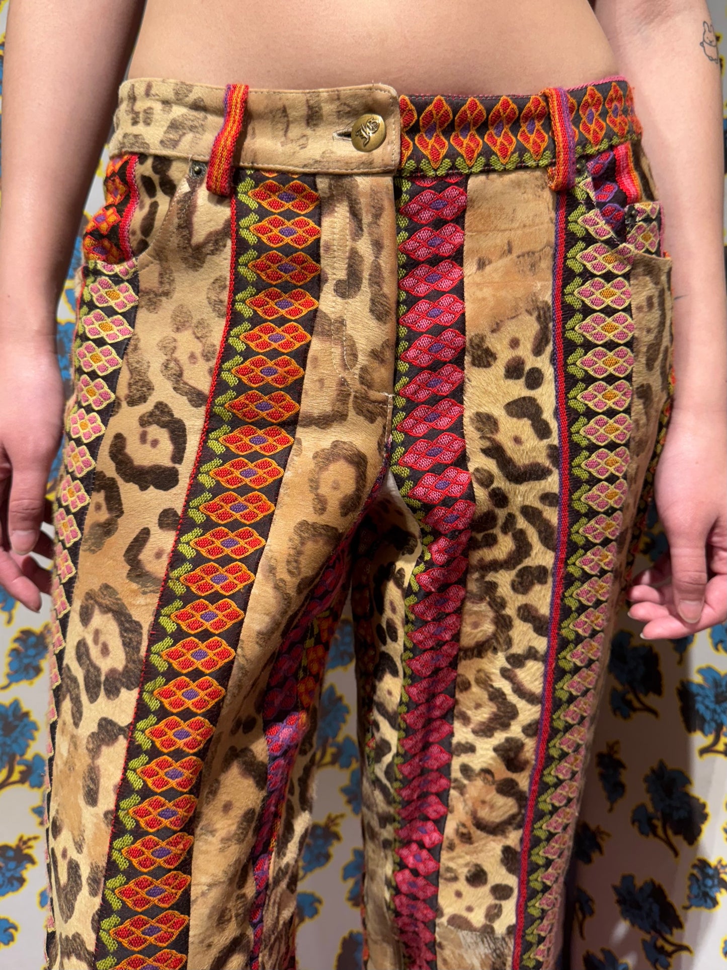 John Galliano F/W 2002 Pony Hair Pants