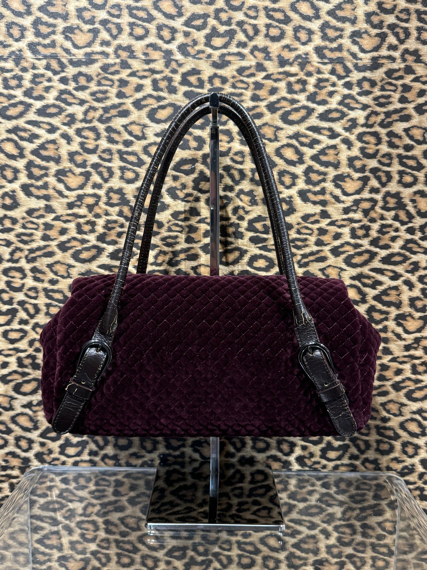 Miu Miu F/W 2001 Burgundy Bag