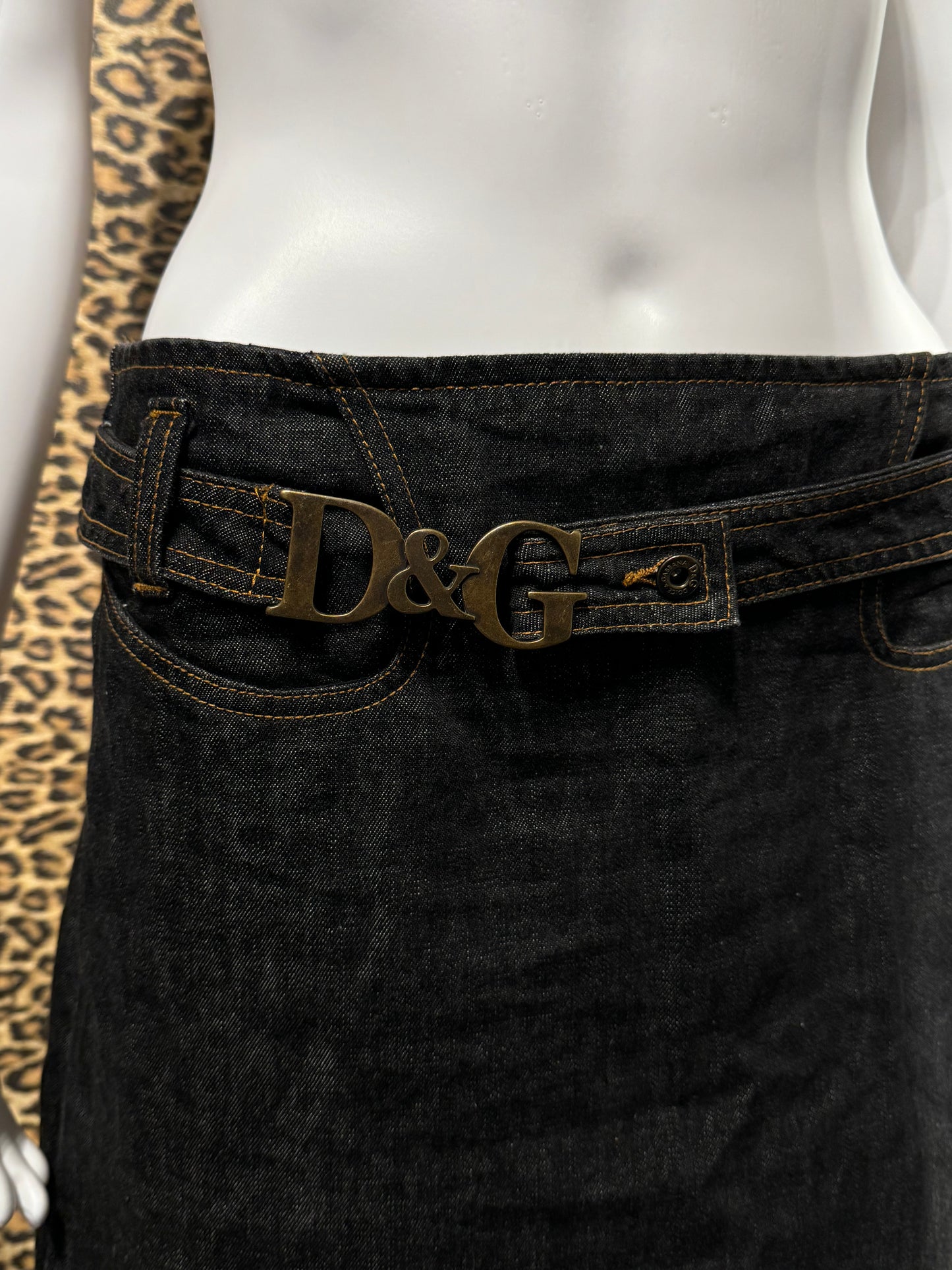 D&G Dark Denim Skirt