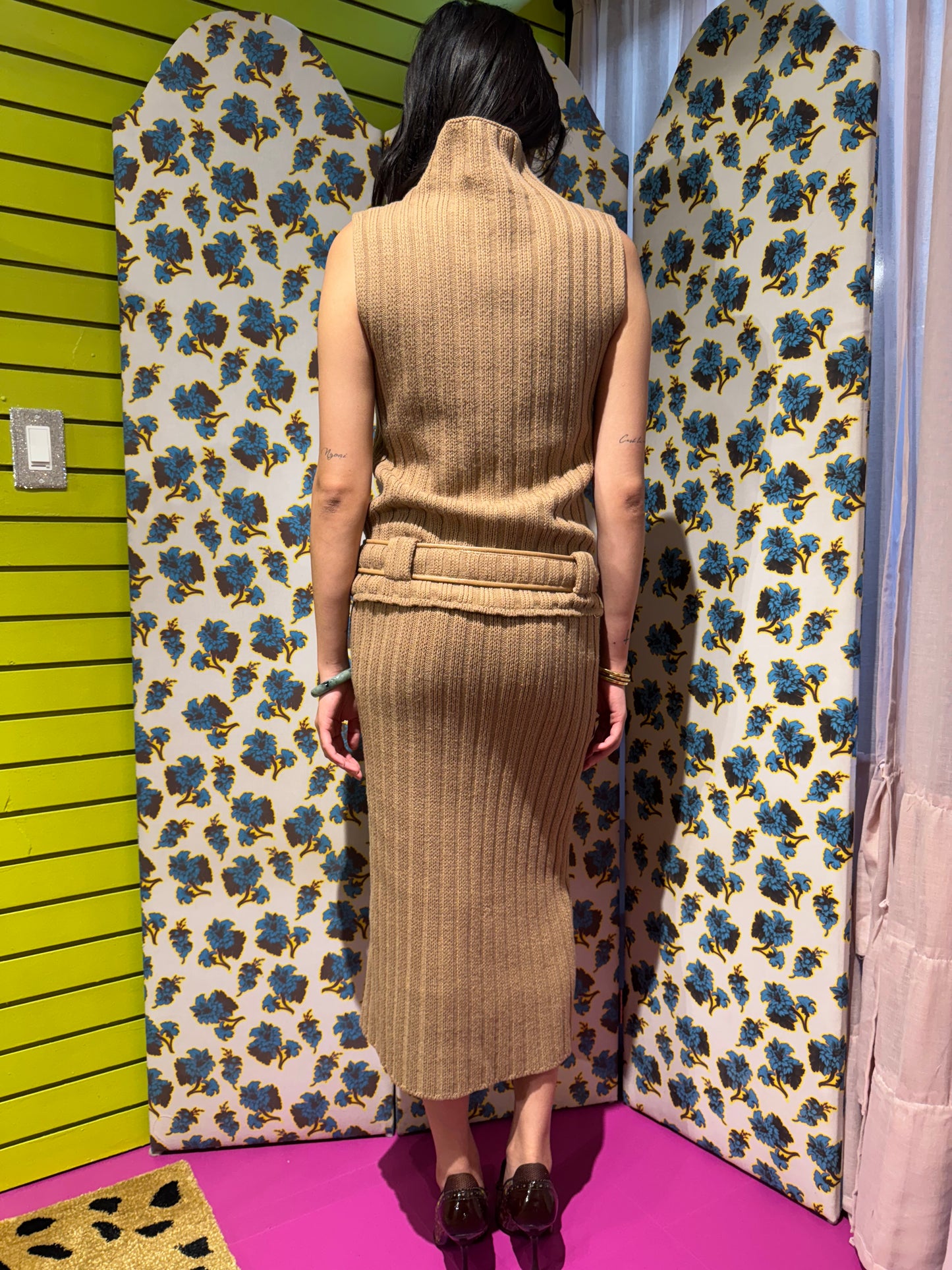 Miu Miu F/W 1999 Knit Skirt Set